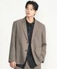 Prairie Two-Button Single Blazer (Brown)
