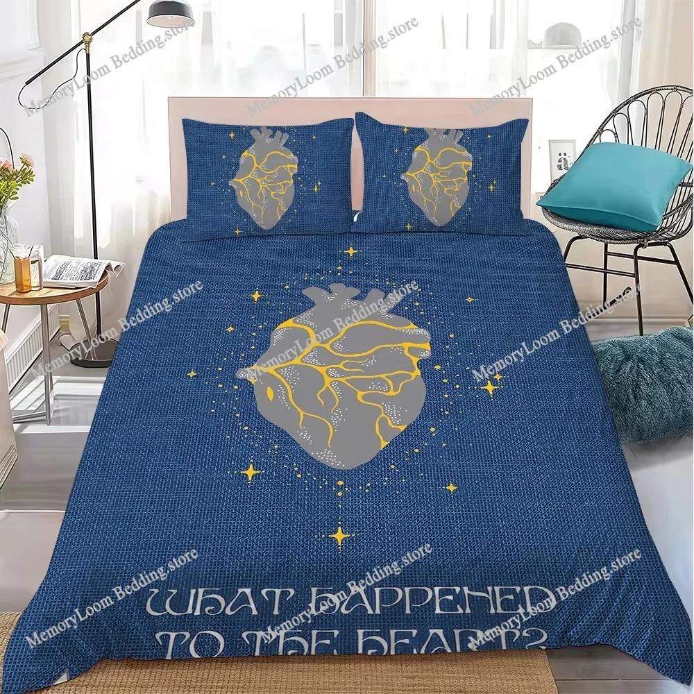 Singer A-Aurora Aksnes Duvet Cover Set Home Style Bedding Soft Laundry Cotton Bed Four Seasons Student Dormitory Home Textile