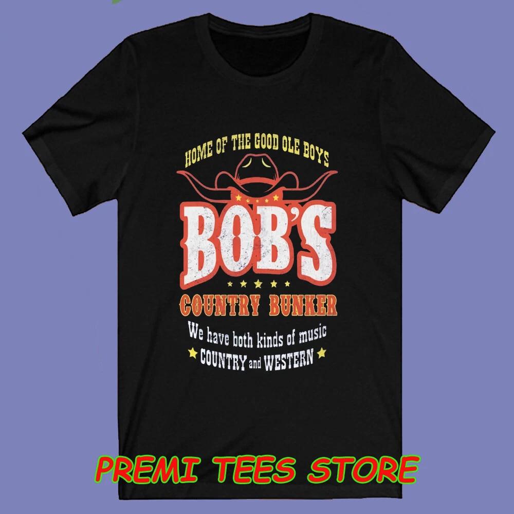 Bob s Country Bunker Men s Black Size S-3XL XL