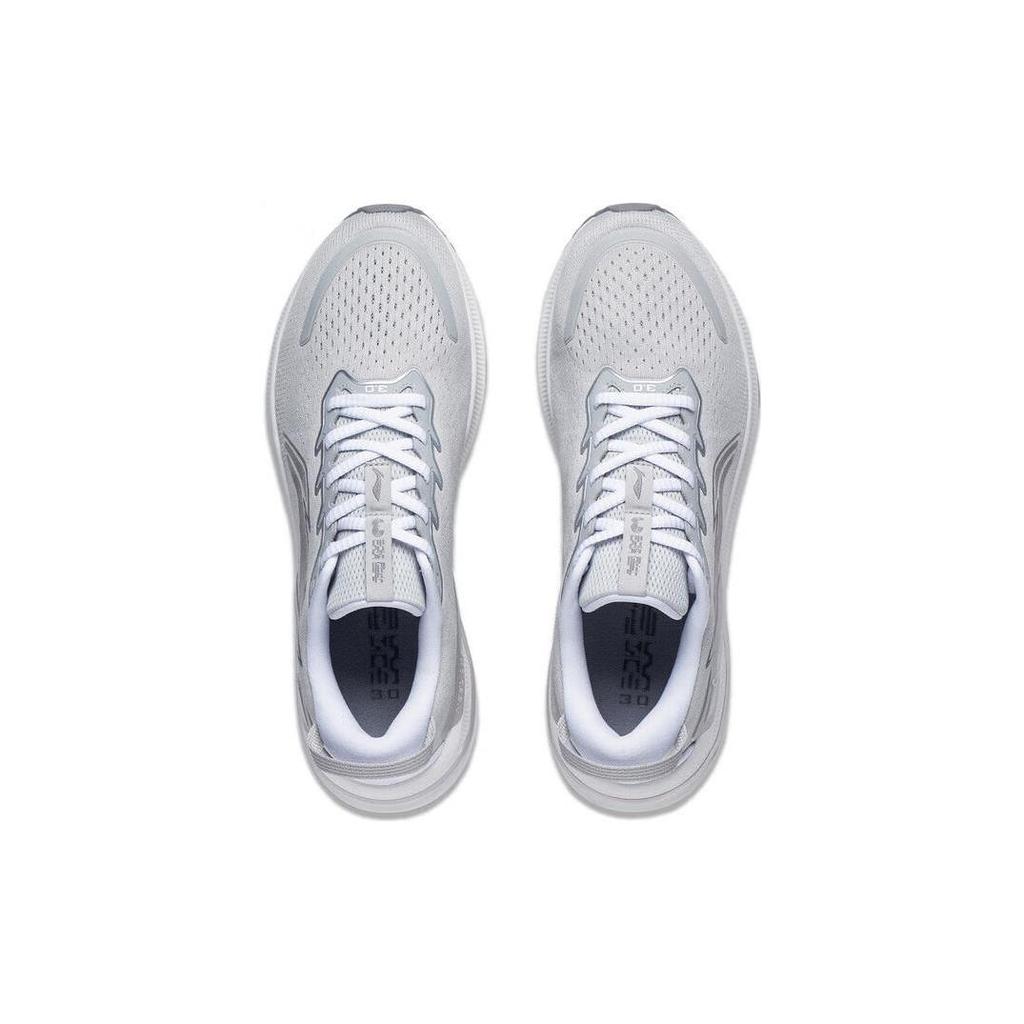 Li Ning YueYing 3.0 Slip Resistant Abrasion Resistant Low top Running Shoes Men's White Gray ARHT019-2