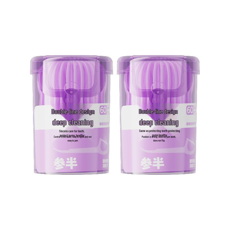 Canban High Tenacity Double Line Dental Floss Picks
