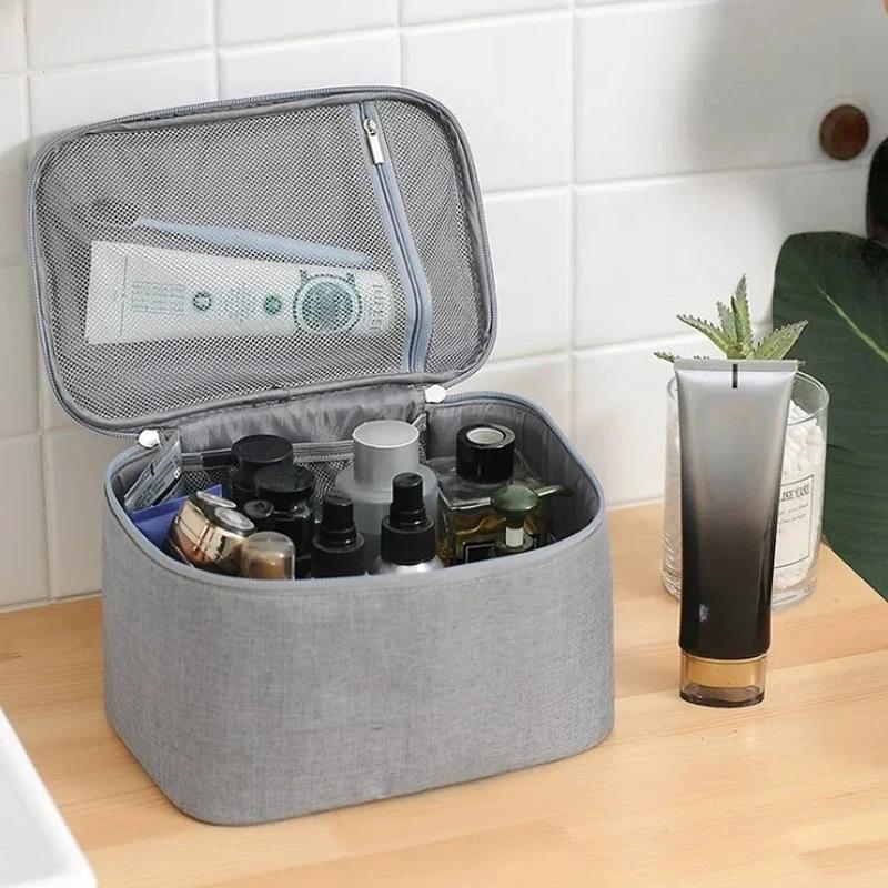 Reise-Kulturtasche, Outdoor-Reise Wasserdicht Große Kapazität Aufbewahrung, Tragbare Aufbewahrung, Make-up-Kulturtasche