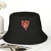 1980S Def Leppard Bucket Hat For Women  Fisherman Hats Casual Beach Travel Caps Portable Street Style Graphic Visor Hats