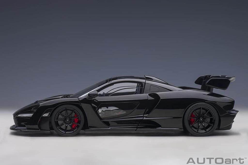 AUTOart McLaren Senna Black Finished Product 76076 1/18