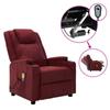 Day and Night - Day and Night Electric Massage Chair Red Synthetic Leather