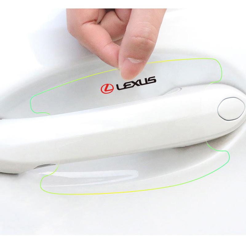Folia Ochronna Naklejka na Klamkę Drzwi Samochodowe TPU Anti Scratch Dla Lexus F SPORT GS GX IS LS LX CT LC RC LBX NX RX 350h 450h UX 300e