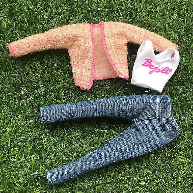 13 Set of Barbie Doll Clothes, Suitable for 30 Cm Barbie Dolls, Fashionable Clothes, Sweaters