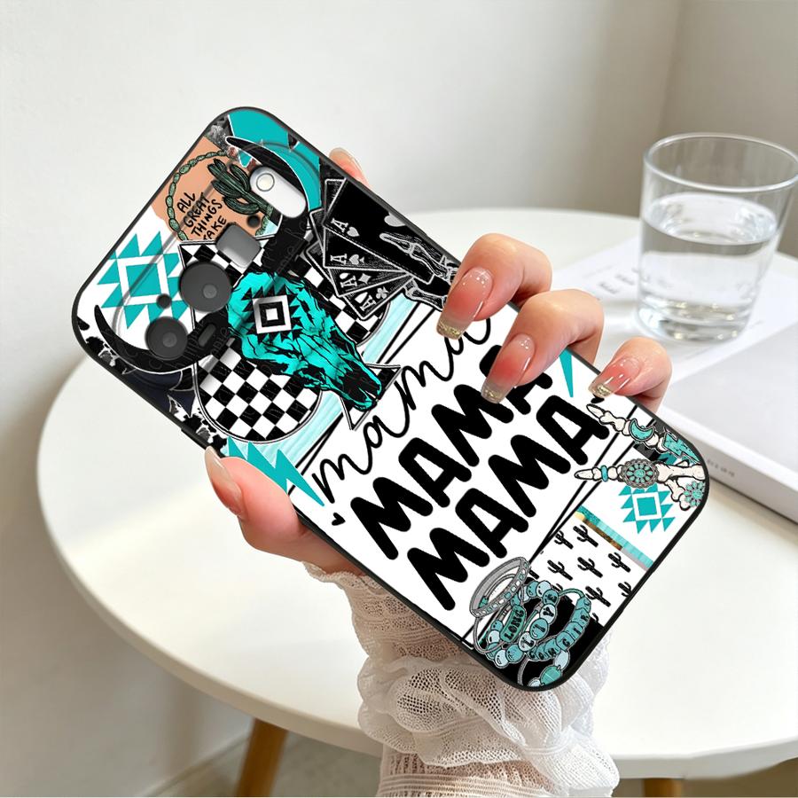 Funda Phone Cover Case for Google Pixel 10A 8a 10 9 Pro XL 6a 9a 7a 6 7 8 Pro Head Letter Mom