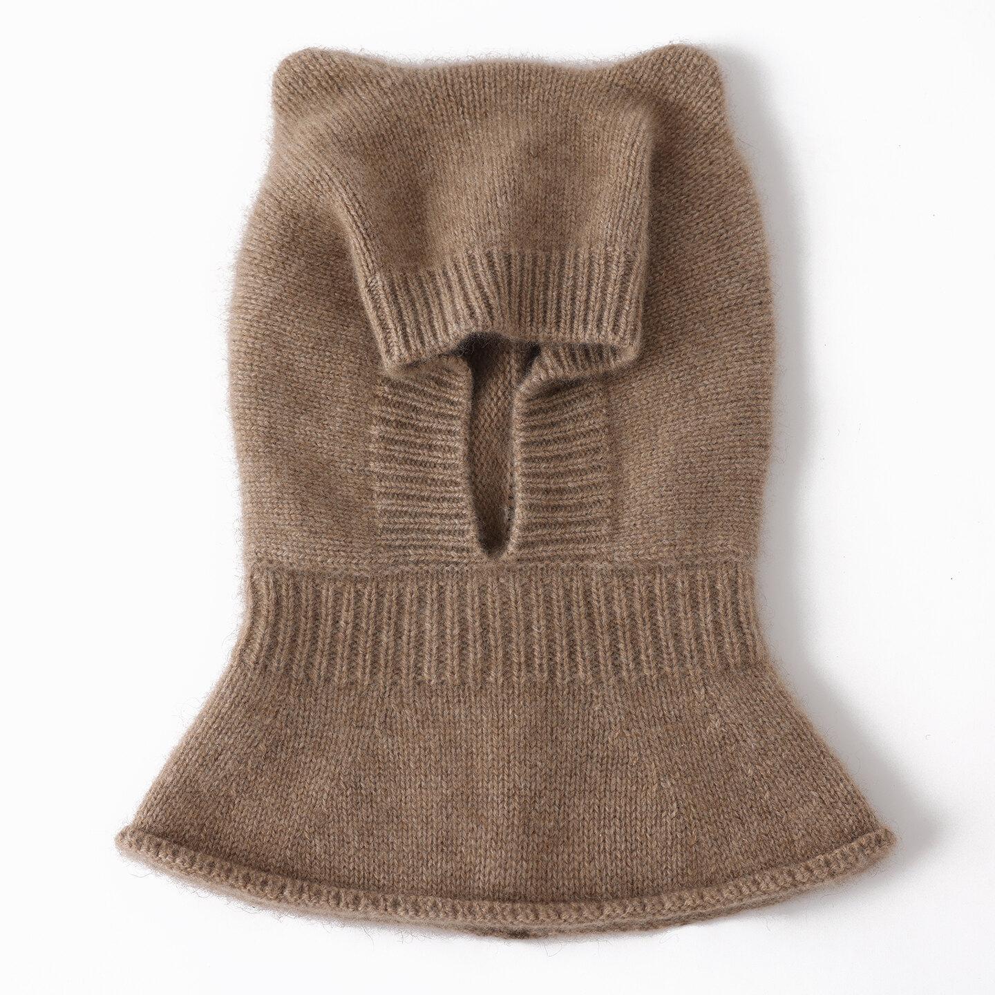 Children s Bear Ear Cashmere Knit Hat & Neck Wrap - 100% Pure Cashmere One Size