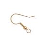 MégaCréa DIY - Boucles d'oreille américaines Crochet 19 mm Doré 6 pièces