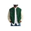 Vintage Patchwork Pilot Long Sleeve Jacket Men Jackets Green 3833404-500