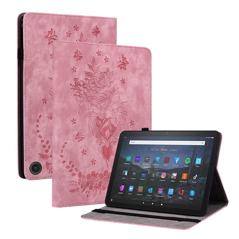Tablet Fall Für Feuer Max 11 Fall 2023 Relief Schmetterling Brieftasche Stehen Abdeckung Für Feuer Max 11 Fall Für Feuer max 11 Tablet Coque