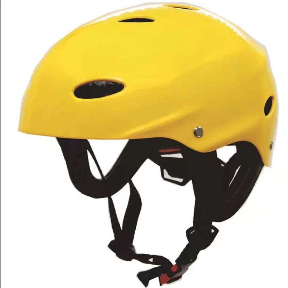 Water Rescue Helmet, Ski Sports Riding Adjustable Water Surfing Rafting Rescue Belt Ear Protection Helmet