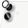 Třpytivý diamantový kryt chrániče objektivu fotoaparátu pro Iphone 17 Air 16 E 16E 16 Pro 15 Plus 14 Pro Max 13 12 Mini 11 17Pro Skleněný chránič Příslušenství