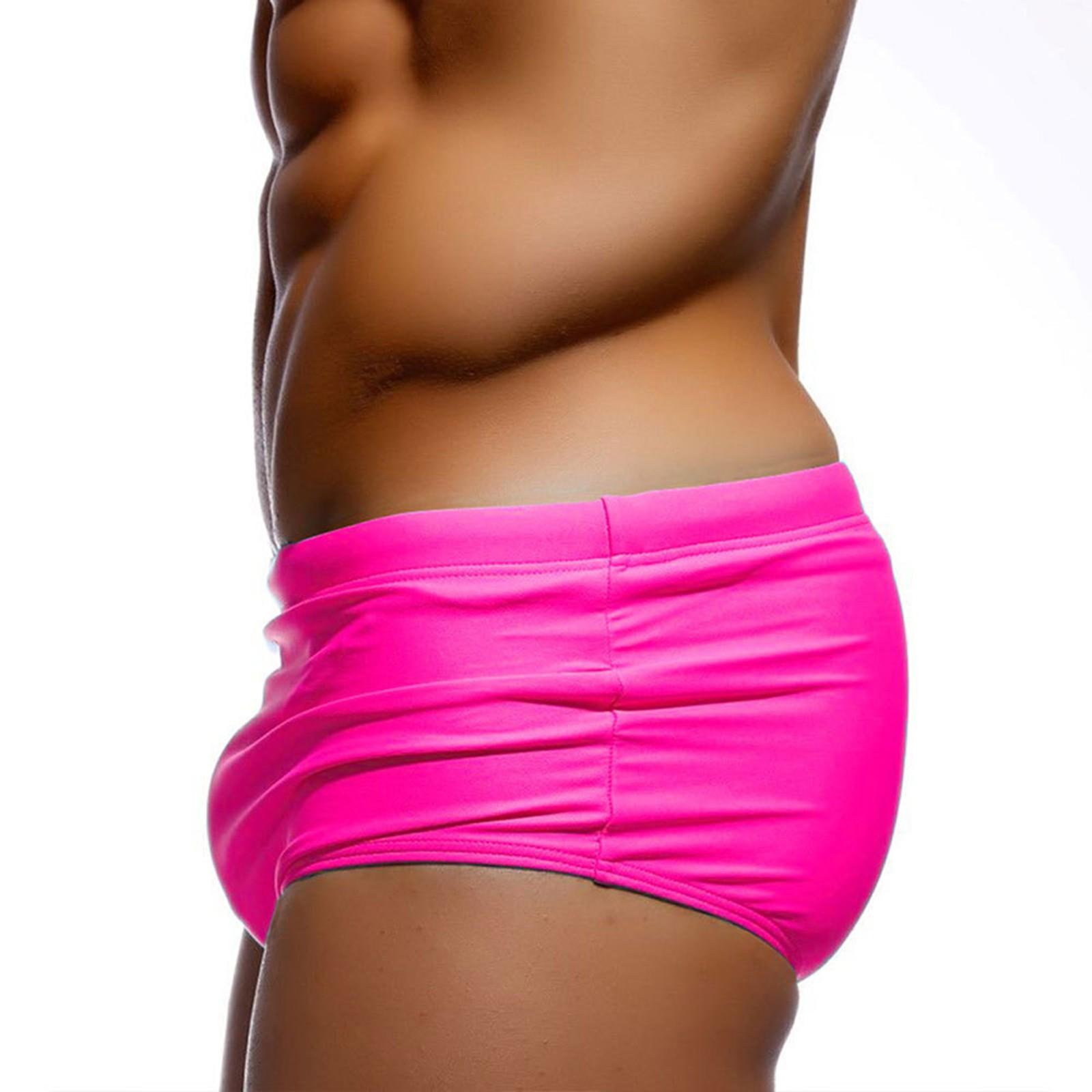 

Однотонные нейлоновые шорты-боксеры для плавания, свободные, большого размера, модные шорты для плавания L