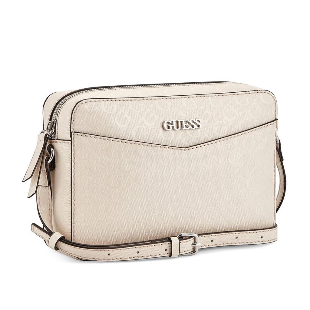 Guess McClain Mini Camera Crossbody Shoulder Bag Crossbody Bag SA872979, Pink, (Beige)