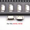 5PCS USB Charge Port Jack For TCL 10 Plus 10L 10SE 20 5G 20 Pro Se XE 20L 20R 20Y 30 40 405 408 Dock Connector Charging Socket