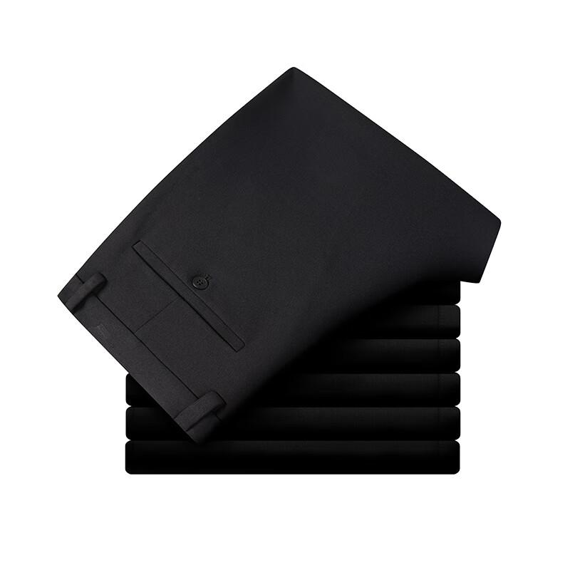 Fengxun Men's Winter Dad Style Straight-Leg Casual Trousers FX7K005-B5