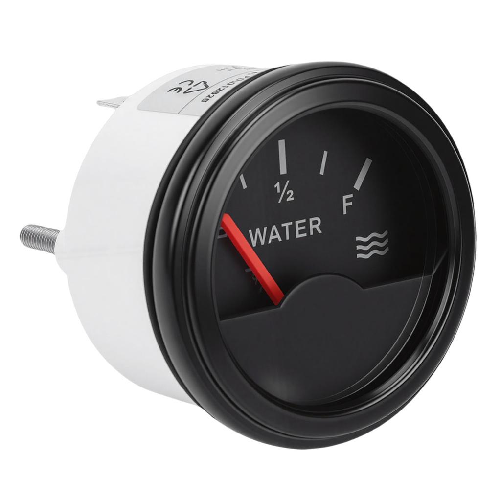 Pointer Water Level Gauge 52mm Mounting Hole Universal 9 32V 0 190 Ohm for Marine Boats Trucks RVs Generator Sets Buses