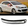 Fit For KIA Rio 2012-2016 Car Led Turn Signal Lamps On Both Sides Rearview Mirror Indicator Flashing Lights Car Accessories