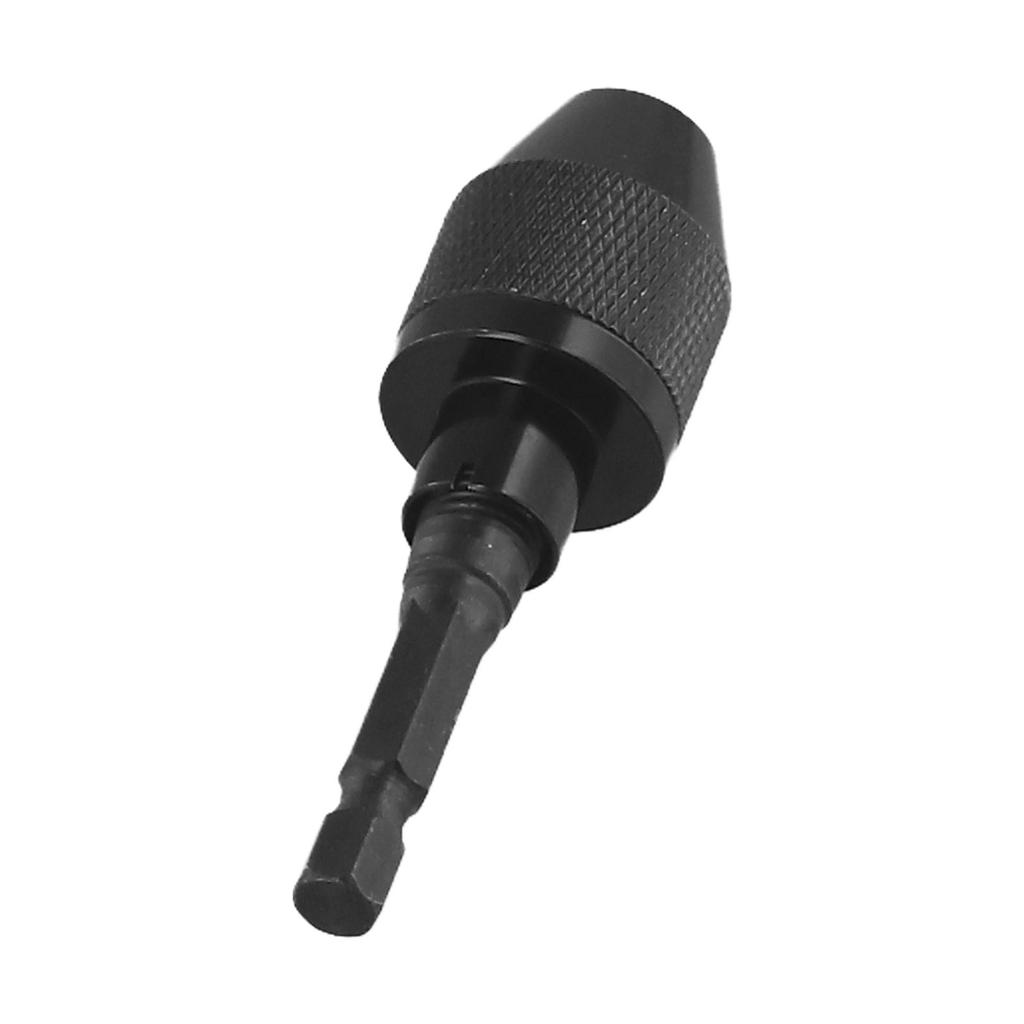 Drill Bit Quick Change Driver with Keyless Chuck Conversion and Convenient Suitable for 1/4 Hex driven Power Tools