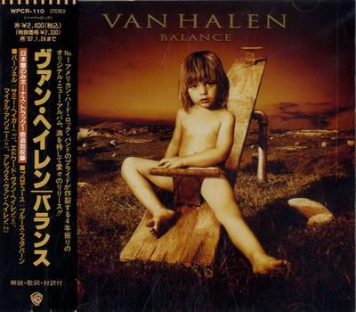 CD VAN HALEN - Balance WPCR110 Warner Bros. Re 1995 Japan Metal Used