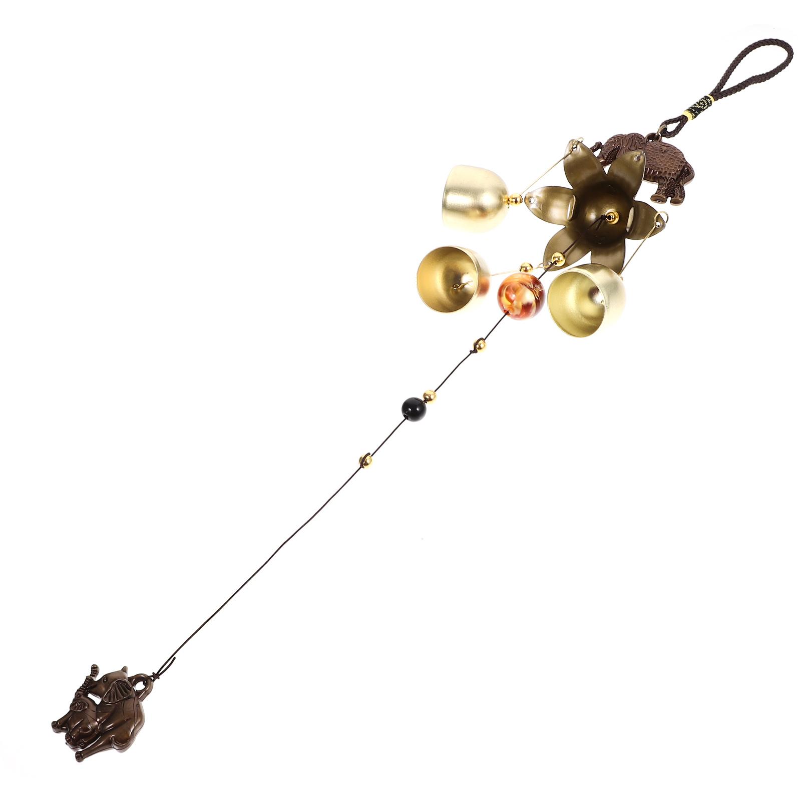 

Металлический колокольчик ветра Декоративный колокольчик для входа в дверь Ретро Счастливый Памятный Дверной звонок Металлический колокольчик ветра Подвесной Домашний декор Премиум Прочный