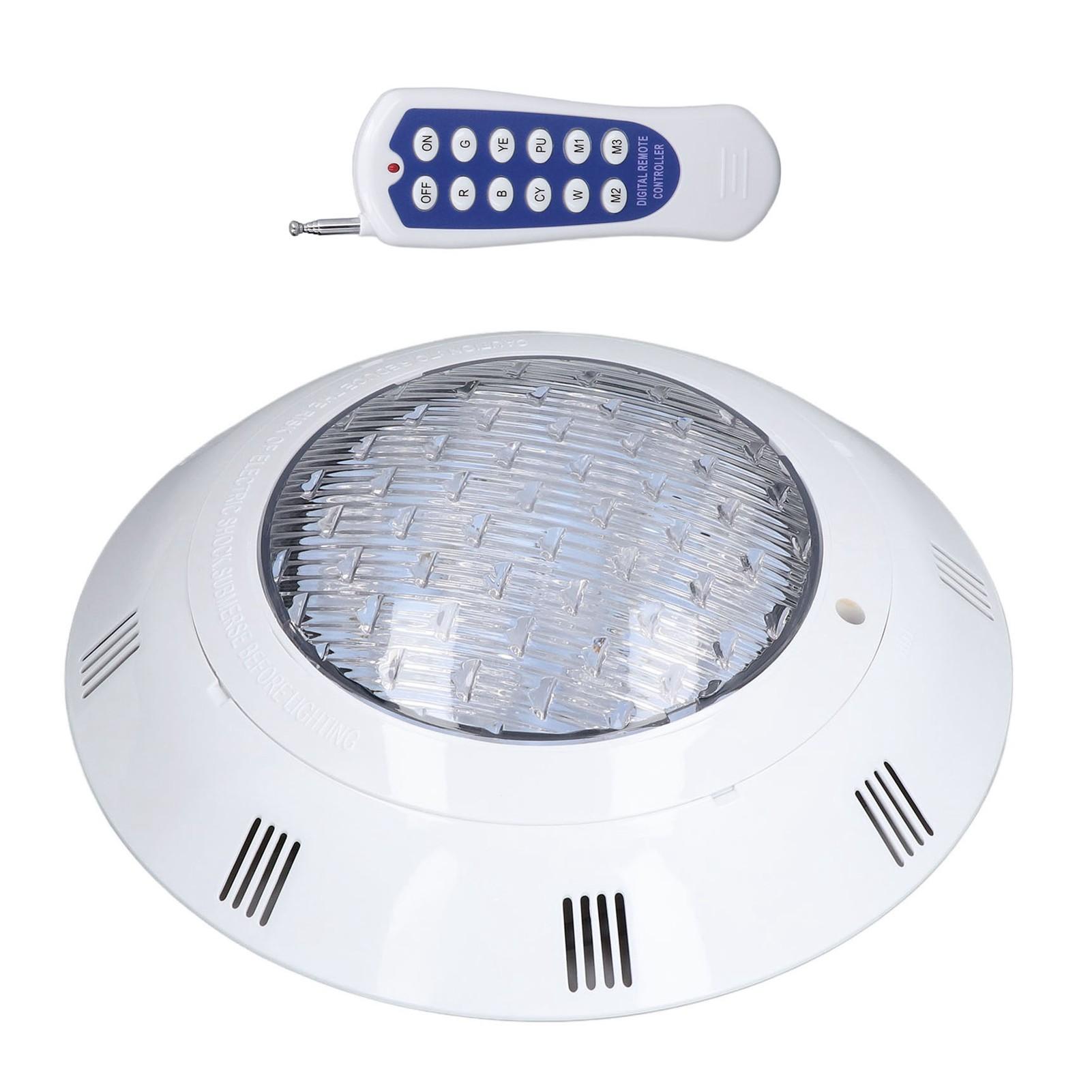 

54W 18LED Swimming Pool Light RGBW AC12V IP68 Waterproof Pond Light Remote Control Landscape Underwater Lamp