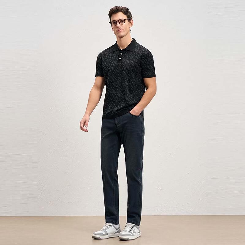 EMZ Men's Short Sleeve Polo Shirt