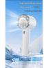 2026 Portable USB Ice Cooling Fan with Carabiner, Semiconductor Refrigeration, and High Wind Power