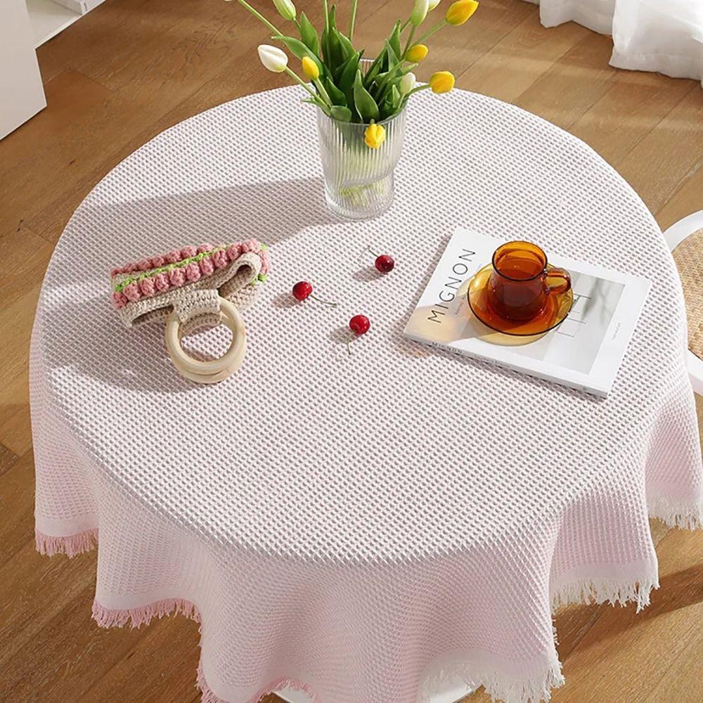 1Pcs 50x50cm 90x90cm Lace Tablecloth Round Table Square Table Dustproof Table Cloth Small Size Table Cover Desk Photo Background