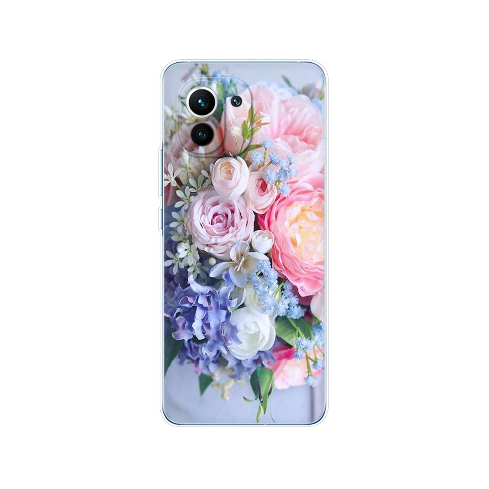 Pro xiaomi Mi 11 / Mi 11 Lite 5G NE 4G / Mi 11i / Mi 11 Ultra Case Phone Zadní kryt pro xiaomi11 i 11 Lite Xiomi Mi11 Silicon TPU