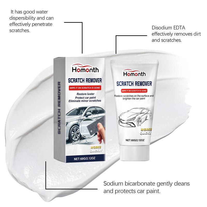 60g Car Scratch Remover Nano Flash Cloth Care Kit Car Paint Scratch Polishing Conditioner Auto Compound Maintenance Repair Tool