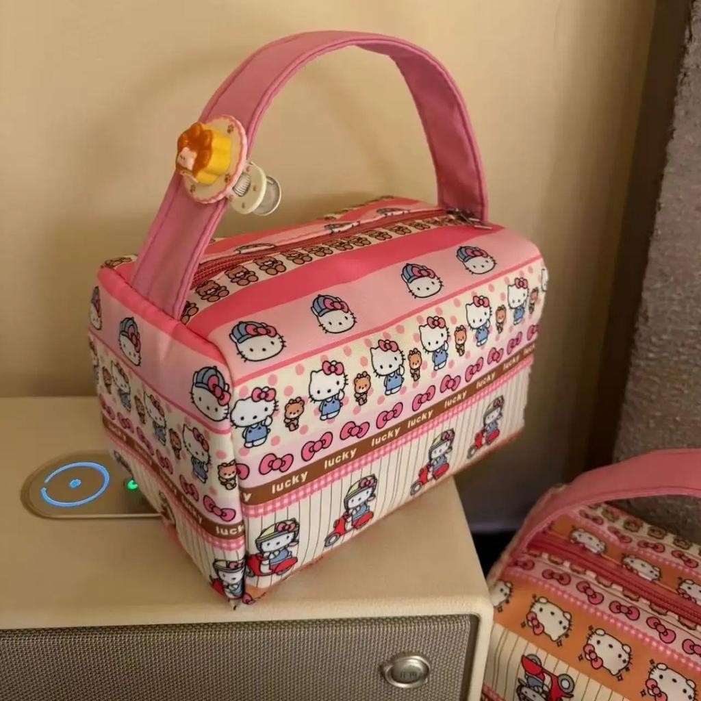 Makeup Bag Kawaii Girl Japanese Animation Portable Handbag Storage Bag Exquisite Present Good Gift Nice Decor For Kids