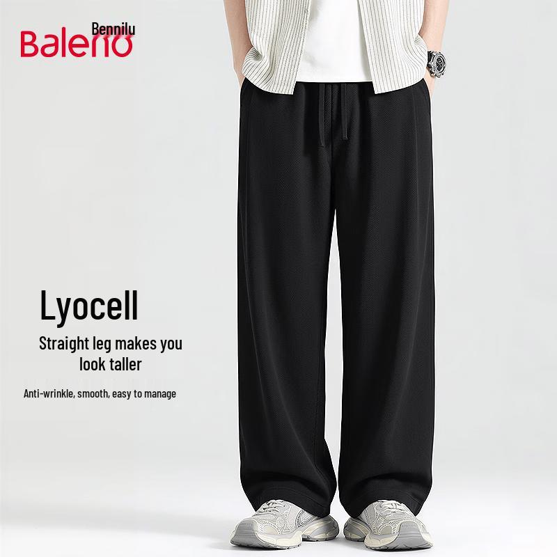 Baleno Men s Summer Relaxed Straight-Leg Casual Pants XL