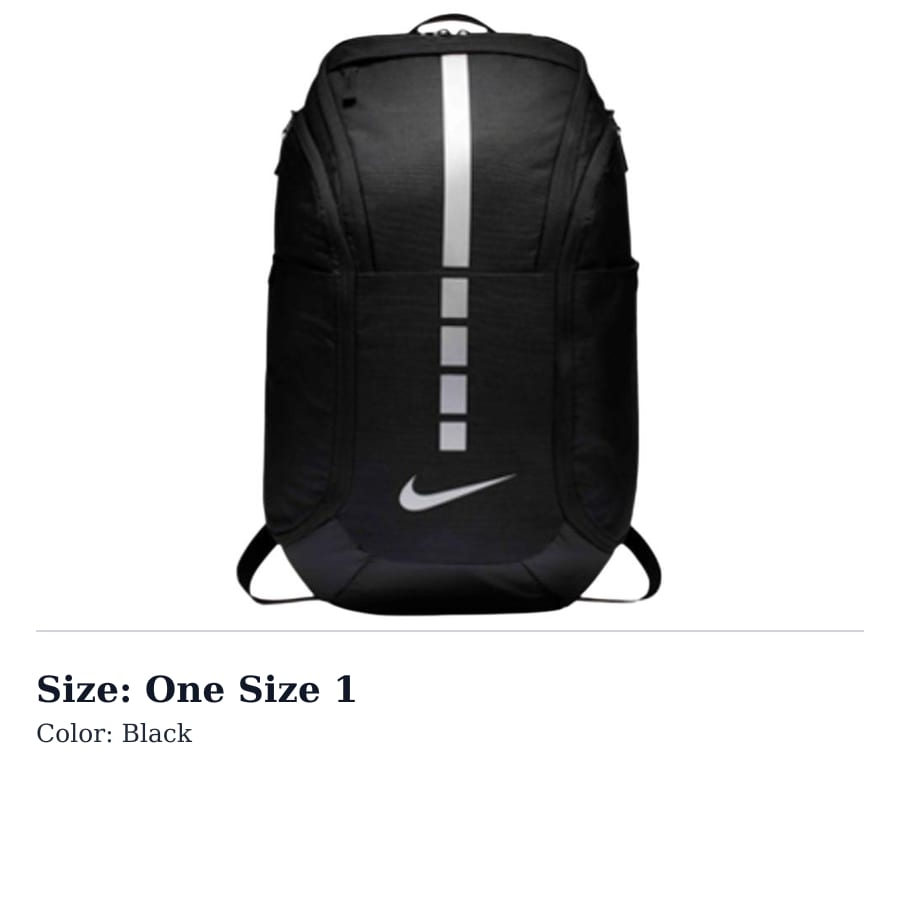 Nike Poliestera Basketbola Soma Mugursoma Unisex