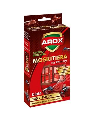 Moskitiera 150X180 Cm Biała + Rzep Arox