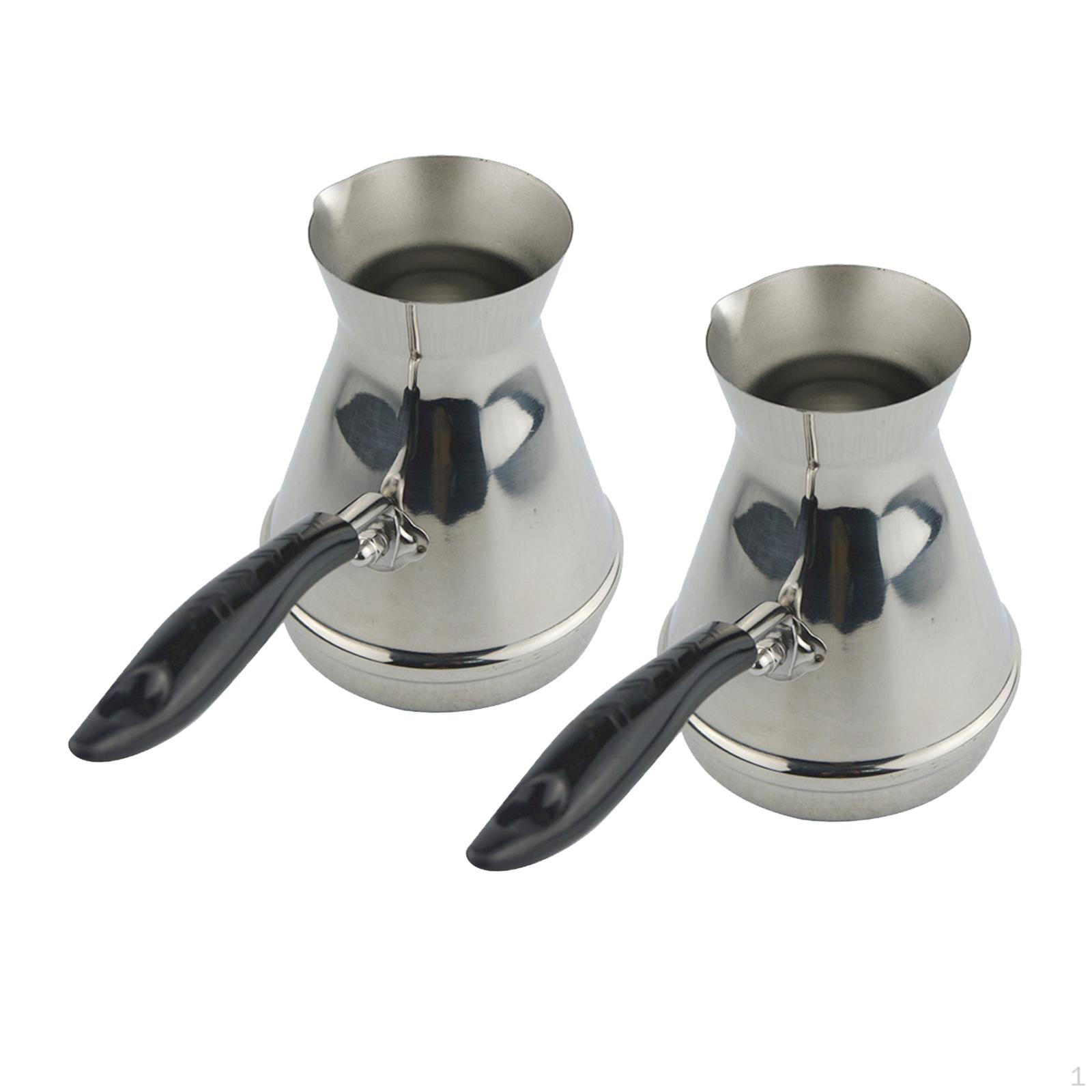 

Подогреватель молока, Маленький ковшик для растапливания масла с носиком, Турецкая кофеварка из нержавеющей стали, Эспрессо 850ml