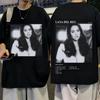 2025 Singer Lana Del Rey T-shirts Ultraviolence Musikalbum Herr Dam Harajuku 100% Ren Bomull Tryckt T-shirt Streetwear Y2k