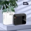 Універсальний швидкісний PD+USB зарядний пристрій для ЄС/США/Великобританії - Міцний і доступний