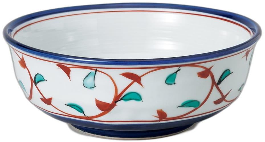 

Чаша Арабеска x x Рамен Усиленный Сетомонохонпо Ручная роспись 6,8 см [19,8 19,8 7,5 см, 1280 куб. см] Чаша, Фарфор,