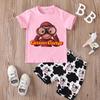 2026 Hot Sale Cartoons Baby Boys T Shirt Curious George Cartoon Print Kids TShirts Funny Monkey Children Girls Tops Clothes
