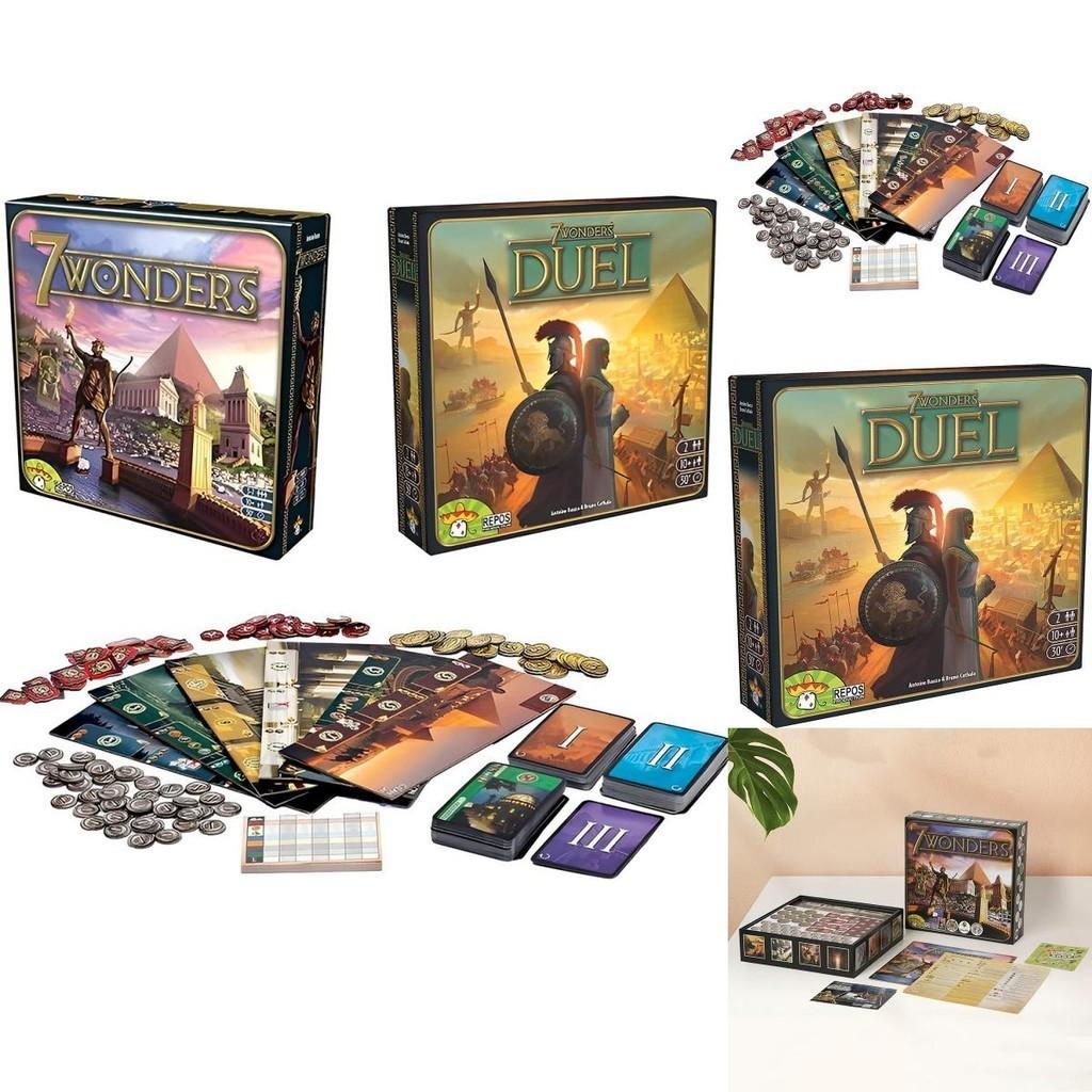 7 Wonders Duel Strategy Game For Supremacy Victory
