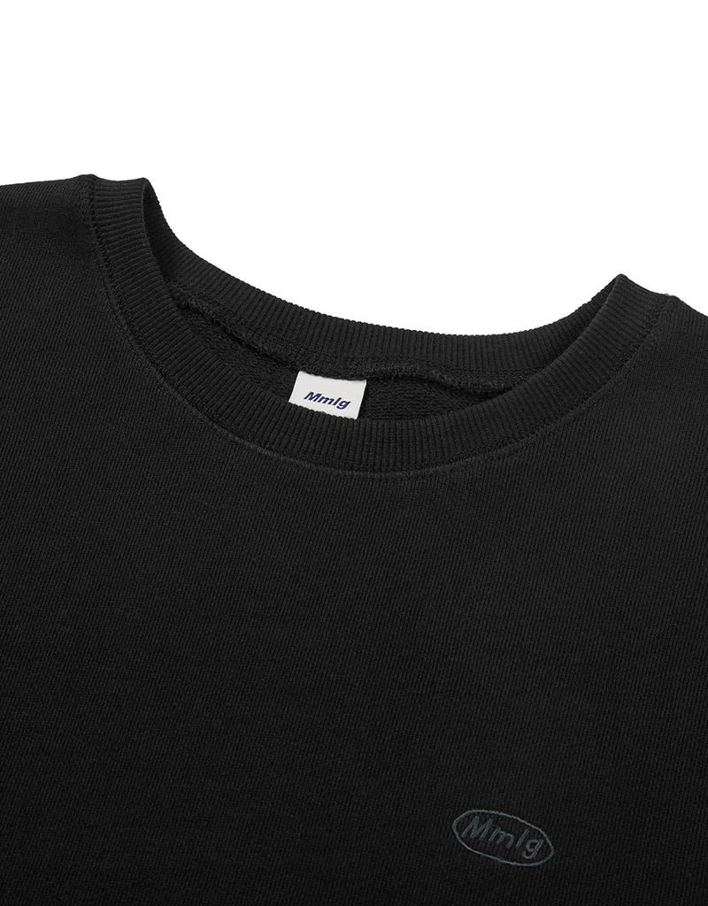 Mmlg [Mmlg] Sign Board Sweat (Every Black)