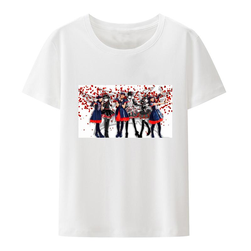 Novinka BABYMETAL Tričko Heavy Metal Elektroakustická kapela Rocková kapela Unisex a ženy Dárek Volný čas Street Hip-hop Módní Tričko