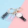 Creative Acrylic K-POP BTS EXO Twice Double-sided Keychain Transparent Pendant