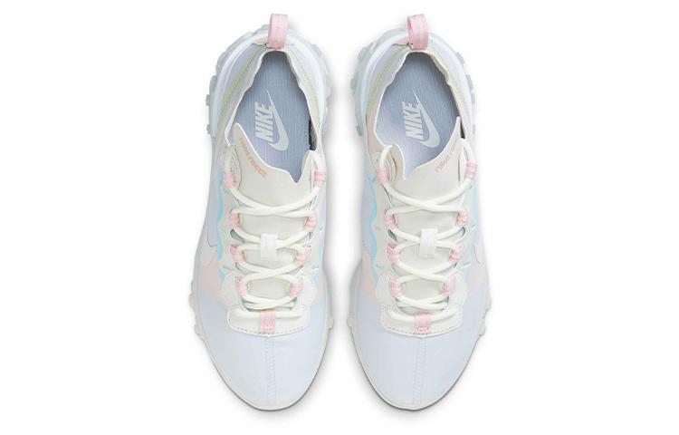 Nike React Element 55 White Crimson Gold Women's DB5926-011