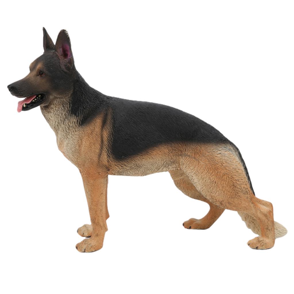 German Shepherd Dog Model Ornament Highly Simulation Dog Model Toy Decoration853