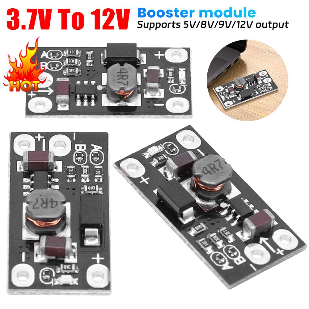 5-20PCS DC-DC Boost Step Up Converter 3V 3.2V 3.3V 3.7V 5V 9V to 12V Voltage Regulator PCB Board Module Lithium Battery Boost