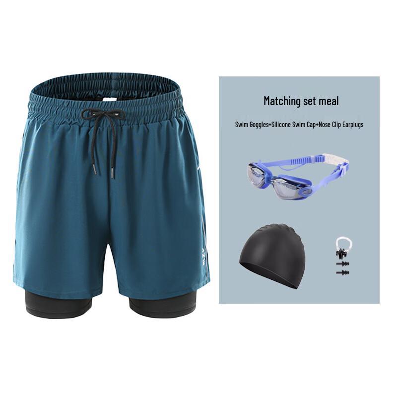 Tuolangshi HSTK06 Men s Knee-Length Swim Trunks